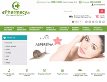 Tablet Screenshot of epharmacy.it