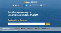 Desktop Screenshot of epharmacy.cz